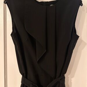 Elegant Black Sleeveless jumpsuit